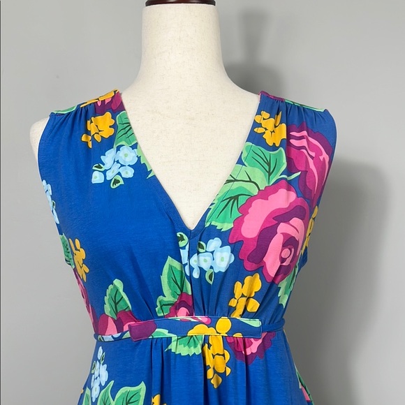 NWT Matilda Jane Dream Weaver Blue Floral Maxi Dress / SZ S - Picture 3 of 11